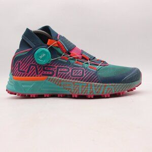 La Sportiva Cyklon Women's Size 8 Blue/Cherry BOA Trail Running Shoes Sneakers